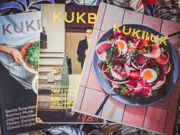 Rozmowy, przepisy i felietony wokół kuchni, czyli kwartalnik kulturalno-kulinarny Kukbuk